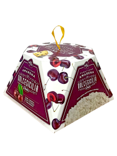 DOLCESICILIA Панетон з заварним кремом та вишнями, 800 г 2