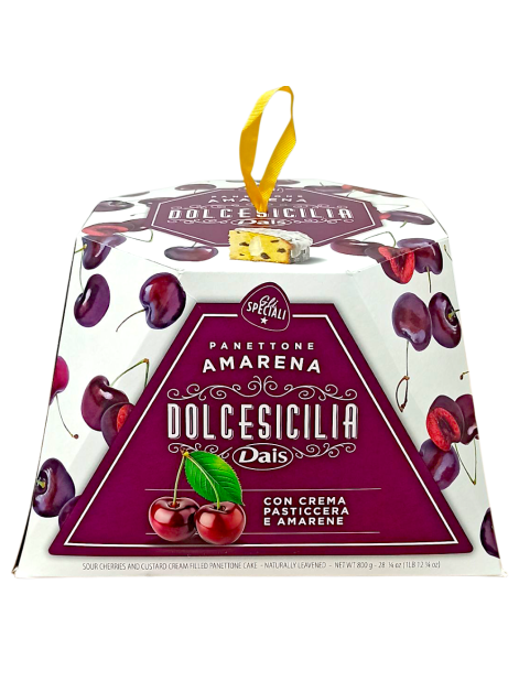 DOLCESICILIA Панетон з заварним кремом та...