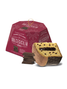 DOLCESICILIA Панетон з шоколадним кремом та крихтою з...