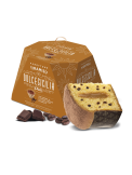 DOLCESICILIA Панетон з кремом тірамісу та дропсами з темного шоколаду, 750 г