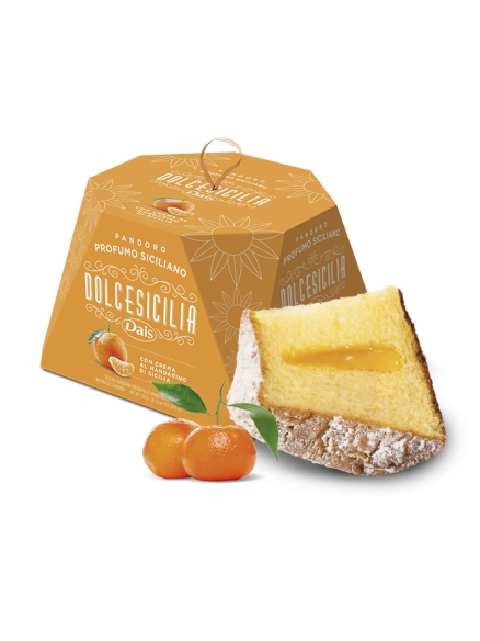 DOLCESICILIA Панетон з сицилійським мандариновим кремом, 750 г