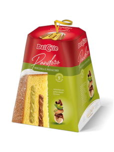 Dal Colle Пандоро з фундучним та фісташковим кремом, 750 г