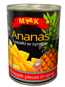 MK Ананас різаний шматочкаим, 565 г