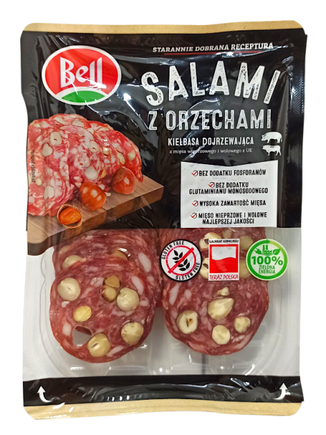 Bell Ковбаса нарізка Салямі з фундуком або з...