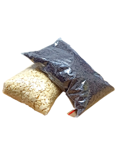 Шоколадна крихта чорно/біла вагова, кг