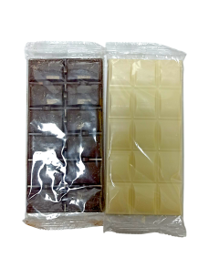 Шоколад чорний-білий ваговий