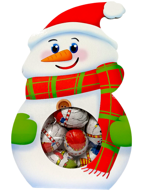 Подарунок Санта або Сніговик з шоколадними...