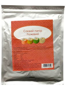 Соєвий папiр оранжевий або рожевий, 20 шт 2