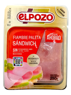 Elpozo Шинка для сендвіча, нарізка 250 г