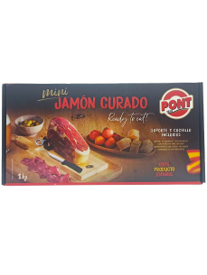 PONT Хамон міні в подарунковій упаковці, 1 кг