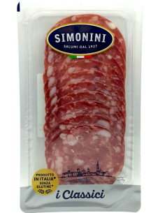 Simonini Салямі Наполі Дольче, нарізка 80 г