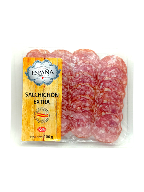 Espana Ковбаса Сальчічон екстра, нарізка 100 г