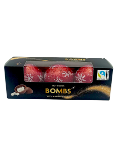 Bombs Шоколадні бомбочки для какао з маршмеллоу, 72 г