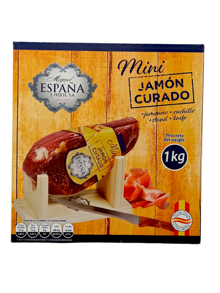 Espana Хамон Курадо міні 8 місяців, в подарункові коробці 1кг