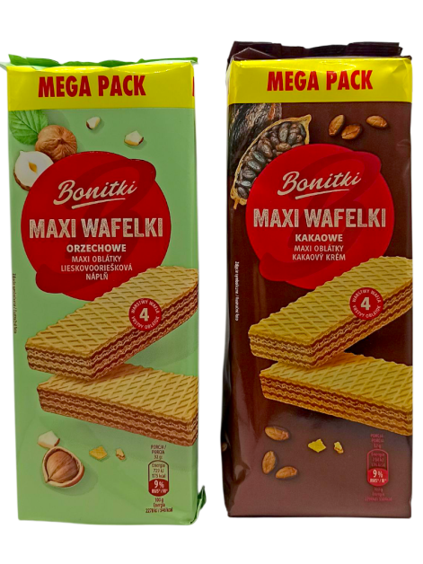 Bonitki Вафлі в асортименті, 450 г