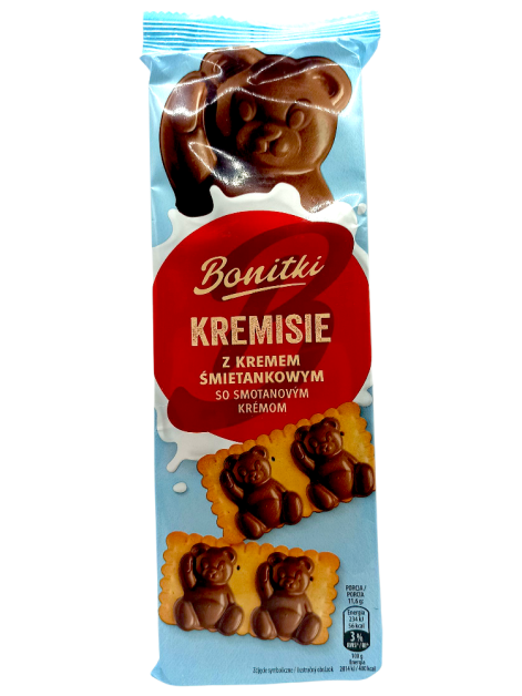 Bonitki Печиво з вершковим кремом, 116 г