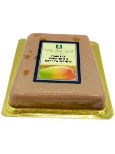 Val de Lys Паштет курячий з карі та манго, 170 г