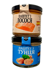 Pata Negra Паштет з лосося або з тунця, 110 г