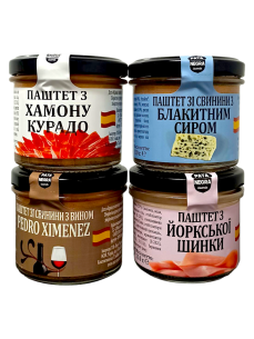 Negra Паштет зі свинини в асортименті, 110 г