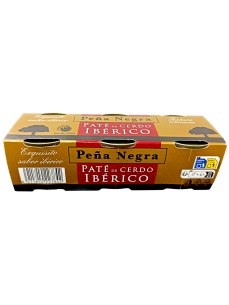 Pena Negra Паштет з іберійської свинини, 3x83 г