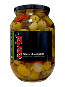Corbi Оливка коктель Alcaparrado, 835 г