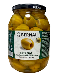 Bernal Gordal Оливки гігант без кісточки, 900 г