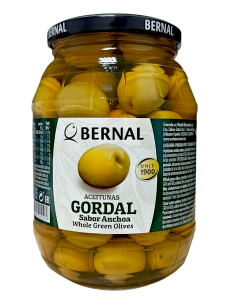 Bernal Gordal Оливки гігант з кісточкою, 950 г