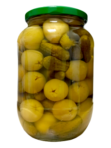 El Faro Оливка без кісточки з огірком, 800 г 2