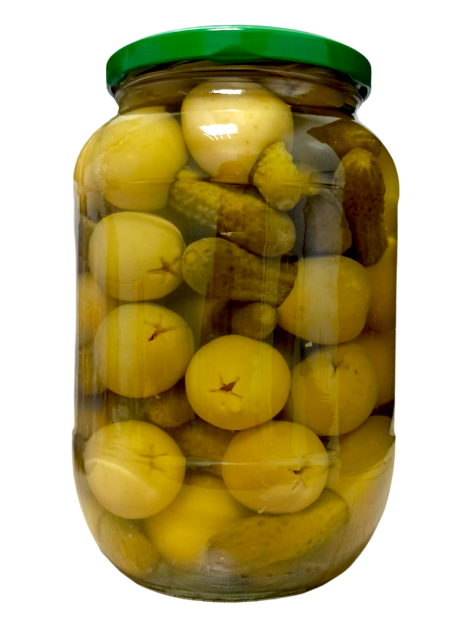 El Faro Оливка без кісточки з огірком, 800 г