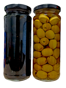 Hutesa Оливка без кісточки чорна або зелена, 350 г 2