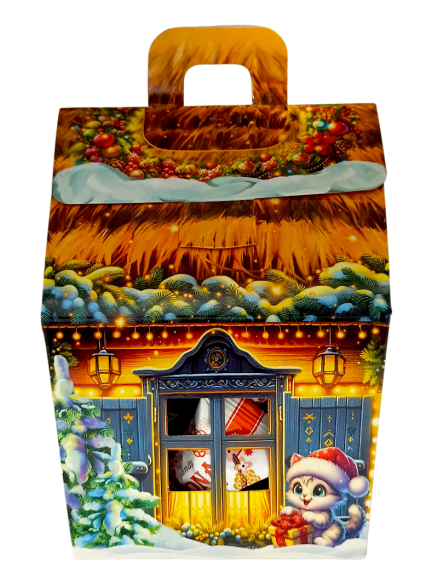 Chocco Via Новорічний набір цукерок "Чарівний будиночок",  500 г