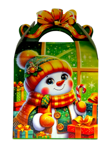 Новорічний набір цукерок Сніговичок, 410 г