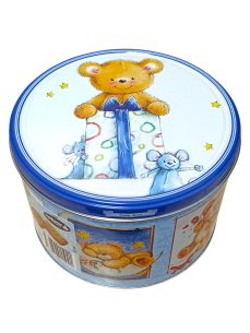 Teddy Bears Печиво в металевій коробці, 300 г