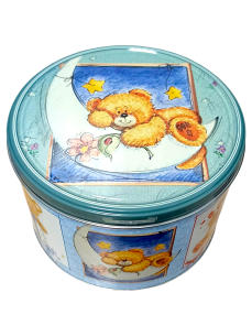 Teddy Bears Печиво в металевій коробці, 300 г 2