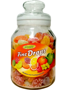 Woogie Льодяники з фруктовими смаками, 966 г