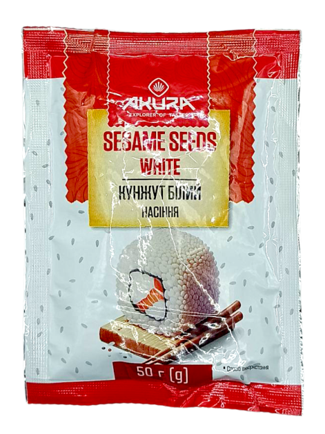Akura Кунжут білий, 50 г