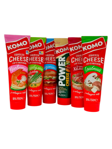 КОМО Сир плавлений в асорименті, 150 г