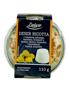 Delux Ricotta Десерт в асортименті, 100 г