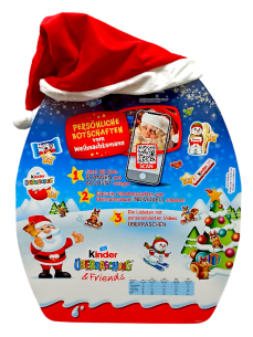 Kinder Адвент-Календар з шапочкою 24 віконця 2