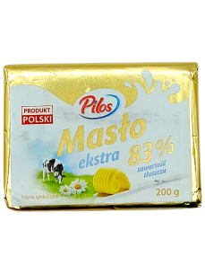 Pilos Масло вершкове 83%, 200 г