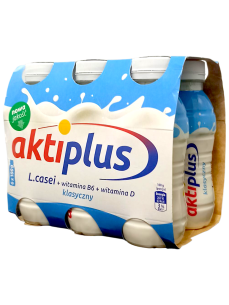 AktiPlus Йогурт питний в асортименті, 6*100г 2