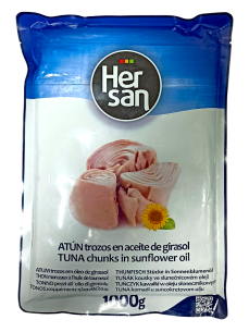 HerSan Тунець в соняшниковій олії, 1 кг