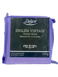 Delux Сир чеддер в асортименті, 250 г 2