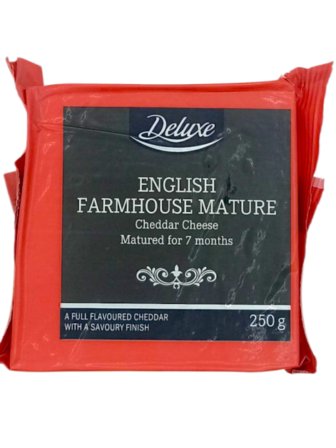 Delux Сир чеддер в асортименті, 250 г