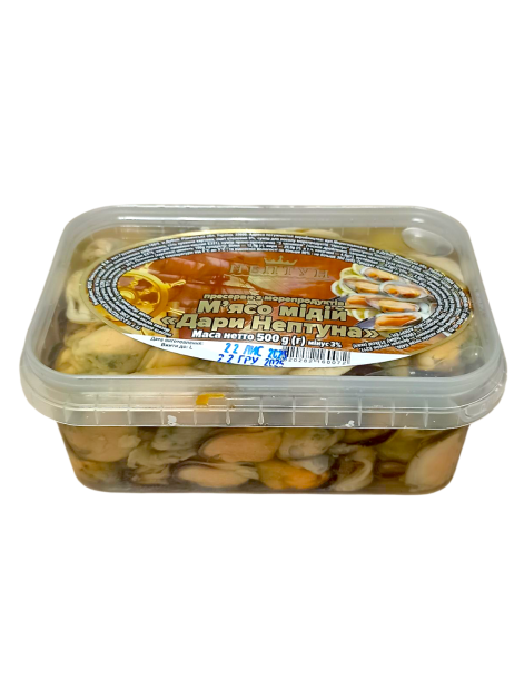 Нептун М'ясо мідій в олії "Дари Нептуна", 500 г