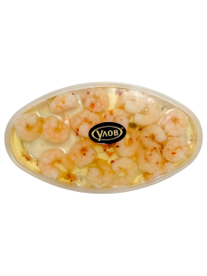 Улов М'ясо креветки в олії зі спеціями, 180 г