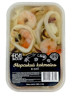 Fish Good Морський коктейль в олії, 300 г