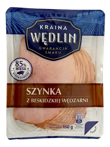 Kraina Wedlin Шинка з бескидської коптильні,...