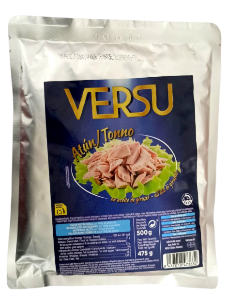 Versu Тунець в соняшниковій олії, 500 г