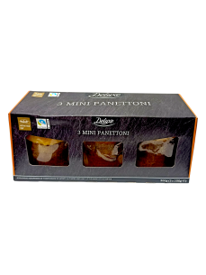 Deluxe Панеттоне міні, 3 шт